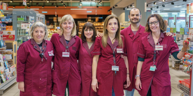 Da sinistra: Francesca Marini - Ilaria Stefanini - Denise Ambrosio - Cinzia Bracci - Marco Crovetti - Sabrina Bertuccelli.