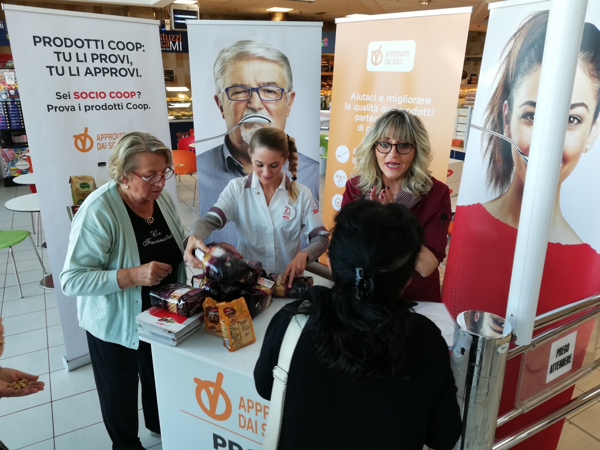 L'iniziativa "Approvato dai soci" nel punto vendita di Montemurlo