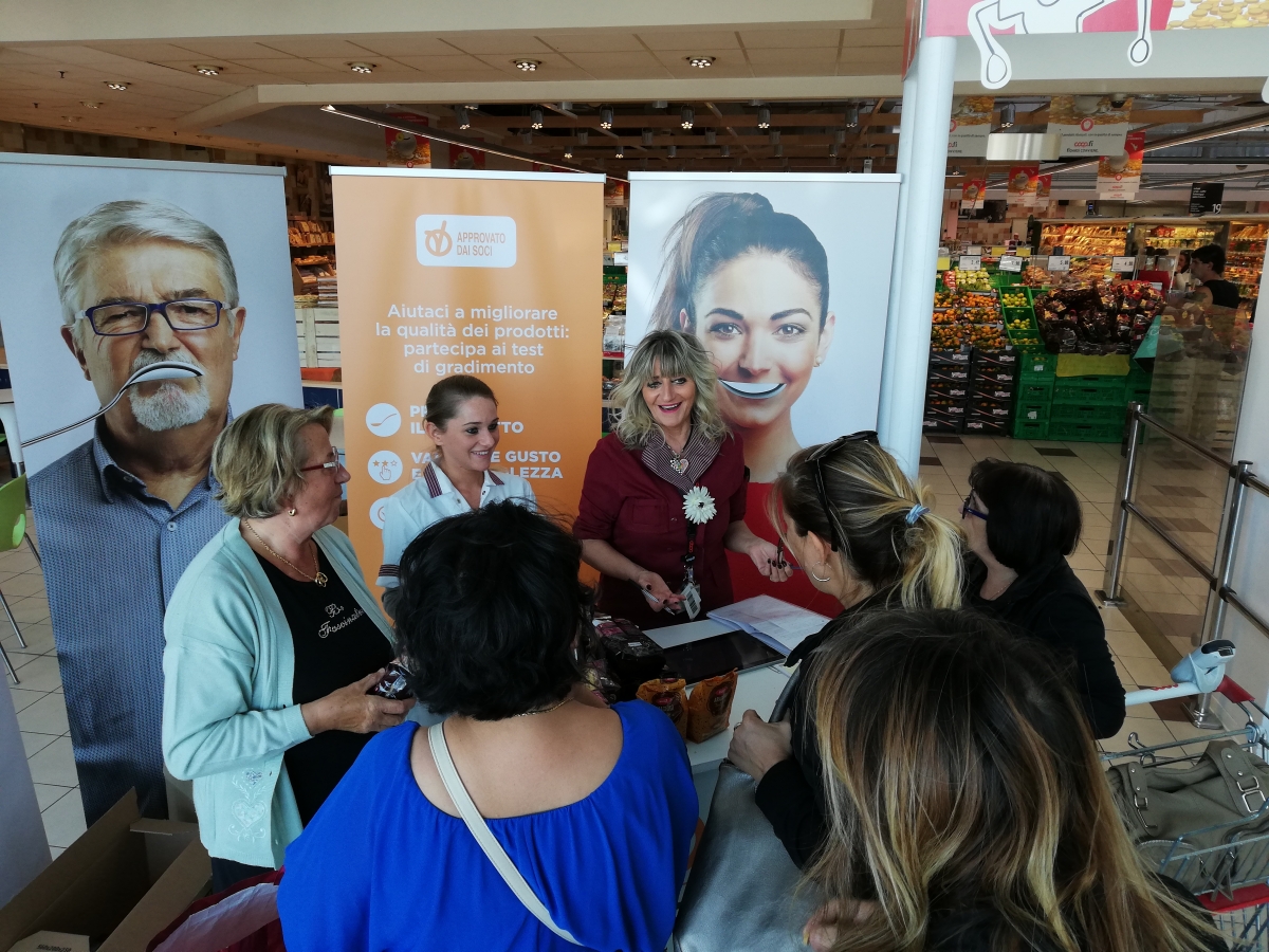 L'iniziativa "Approvato dai soci" nel punto vendita di Montemurlo