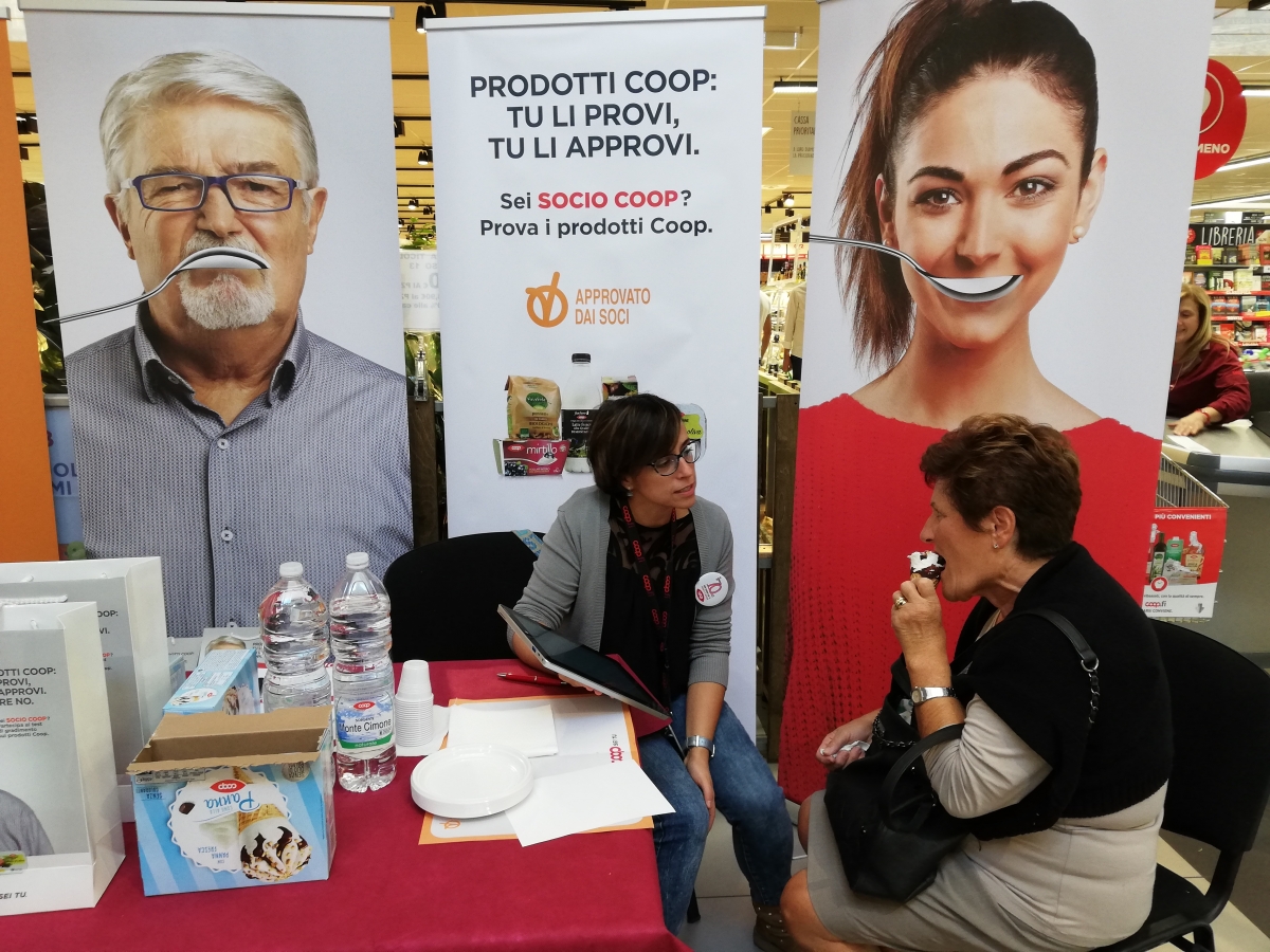 L'iniziativa "Approvato dai soci" nel punto vendita di Montelupo