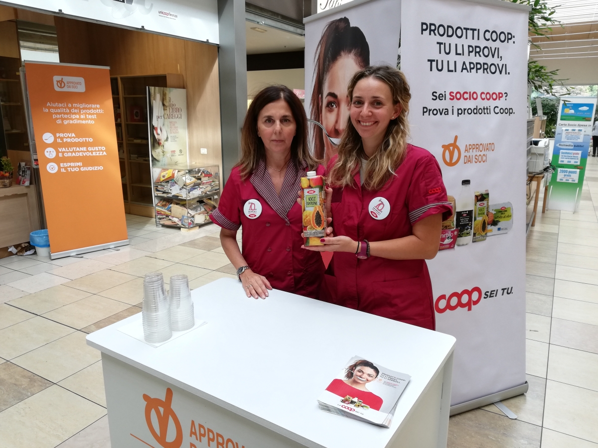 L'iniziativa "Approvato dai soci" nel punto vendita di Firenze Via Carlo del Prete